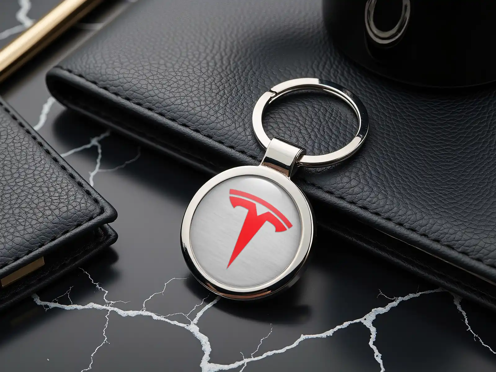 Tesla Llavero Mascota Aleación Duradera Bonita